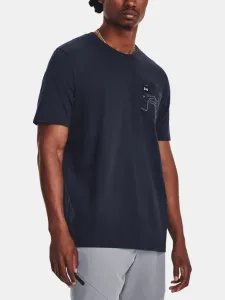Under Armour UA Elevated Core Pocket SS T-shirt Blue