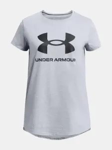 Under Armour UA G Sportstyle Logo SS Kids T-shirt Grey