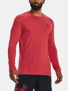 Under Armour UA HG Armour Fitted LS T-shirt Red #1318438
