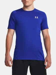Under Armour UA HG Armour Fitted SS T-shirt Blue
