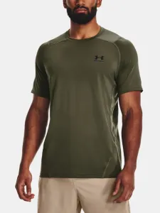 Under Armour UA HG Armour Fitted SS T-shirt Green #1862117