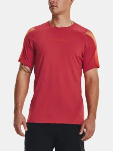 Under Armour UA HG Armour Nov Fitted SS T-shirt Red #1256267