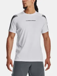 Under Armour UA HG Armour Nov Fitted SS T-shirt White #1607885