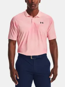 Under Armour UA Iso-Chill Afterburn Polo T-shirt Pink