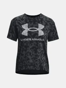 Under Armour UA Logo Aop Heavyweight SS T-shirt Black #1257258
