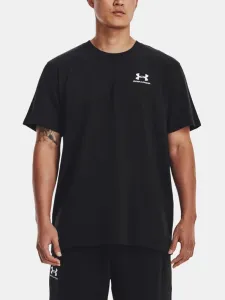 Under Armour UA Logo Emb Heavyweight SS T-shirt Black