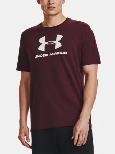 Under Armour UA M Sportstyle Logo SS T-shirt Red #1593774