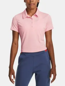 Under Armour Playoff Polo Shirt Pink #1605426