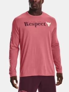 Under Armour UA Project Rock Respect T-shirt Pink
