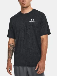 Under Armour UA Rush Energy Print SS T-shirt Black #1849393