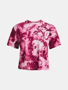 Under Armour UA Rush Energy Printed Top T-shirt Pink