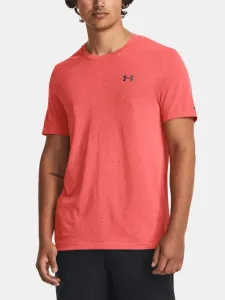 Under Armour UA Rush Seamless Legacy SS T-shirt Red #1610258