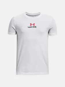 Under Armour UA Scribble Branded SS Kids T-shirt White #1721451