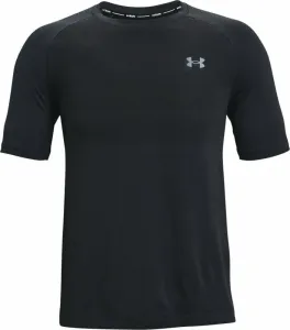Under Armour UA Seamless Run Anthracite/Black/Reflective M Running t-shirt with short sleeves