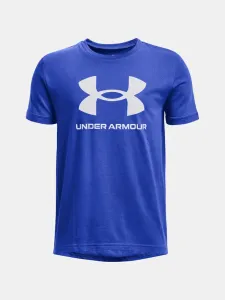 Under Armour UA Sportstyle Logo Kids T-shirt Blue