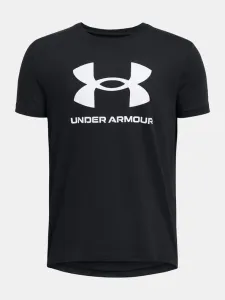 Under Armour UA Sportstyle Logo SS Kids T-shirt Grey #1843774