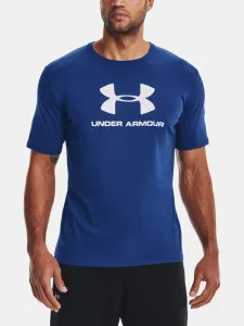 Under Armour UA SPORTSTYLE LOGO SS. T-shirt Blue