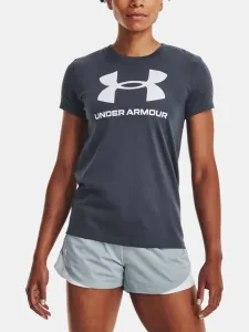 Under Armour UA W Sportstyle Logo SS T-shirt Grey