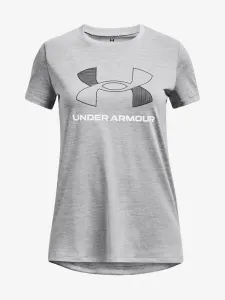 Under Armour UA Tech BL Twist SS Kids T-shirt Grey #1898653