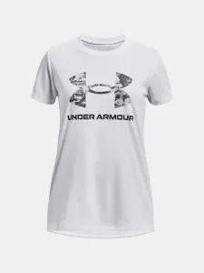 Under Armour UA Tech Print BL SSC T-shirt White
