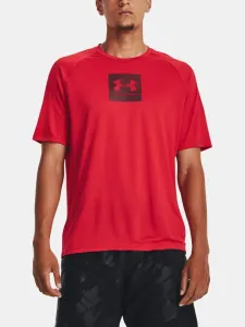 Under Armour UA Tech Prt Fill SS T-shirt Red #1842881
