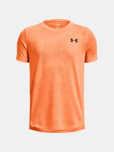 Under Armour UA Tech Vent Jacquard SS Kids T-shirt Orange #1377124
