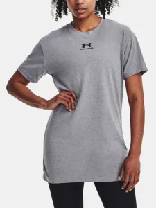 Under Armour UA W Extended SS New T-shirt Grey