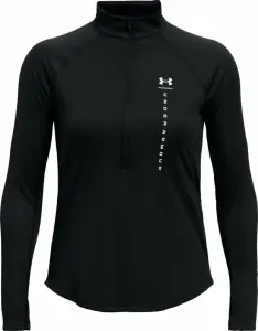 Under Armour UA W Speed Stride Attitude Half Zip Black/White XS Running t-shirt with long sleeves