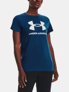 Under Armour UA W Sportstyle Logo SS T-shirt Blue