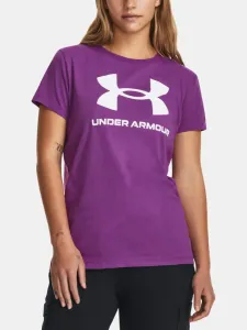 Under Armour UA W Sportstyle Logo SS T-shirt Violet