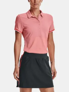 Under Armour UA Zinger Point SS Polo T-shirt Pink #1002271
