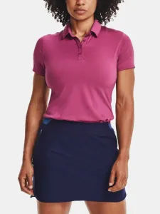 Under Armour Zinger Short Sleeve Polo T-shirt Pink #1532800