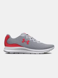 Under Armour UA Charged Impulse 3 Running Shoes Mod Gray/Radio Red 42,5 Road running shoes