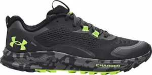 Under Armour Men's UA Charged Bandit Trail 2 Running Shoes Jet Gray/Black/Lime Surge 41 Trail running shoes