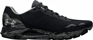 Under Armour Men's UA HOVR Sonic 6 Camo Running Shoes Black/Black/Gray Mist 45 Road running shoes