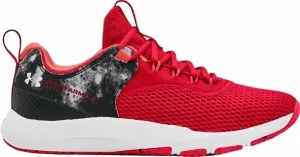Under Armour UA Charged Focus Print/Red/Black 9 Fitness Shoes
