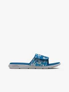 Under Armour UA Ignite Pro Graphic Strap Slippers Blue