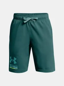 Under Armour UA Boys Rival Terry Kids Shorts Blue