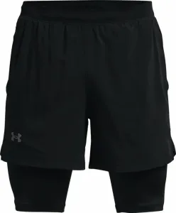 Under Armour Men's UA Launch 5'' 2-in-1 Shorts Black/Reflective M