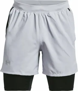 Under Armour Men's UA Launch 5'' 2-in-1 Shorts Mod Gray/Black 2XL Running shorts