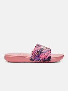 Under Armour UA W Ansa Graphic Slippers Pink