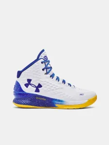 Under Armour Curry 1 Retro 'Dub Nation' Basketball Sneakers White #1844144