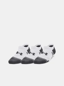 Under Armour Y UA Performance Tech NS 3 pairs of children's socks White