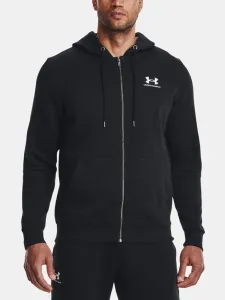 Under Armour UA Essential Fleece FZ Hood Sweatshirt Black #40633
