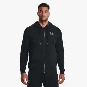 Under Armour UA Essential Fleece FZ Hood Sweatshirt Black #40645