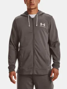 Under Armour UA Rival Terry LC FZ Sweatshirt Brown