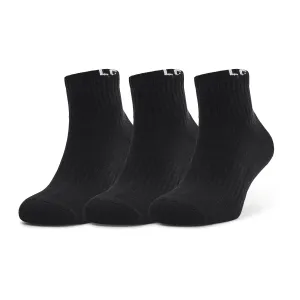 Under Armour Core QTR Set of 3 pairs of socks Black #43421