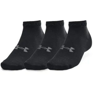 Under Armour Essential Low Cut 3-Pack Socks Black/ Black/ Pitch Gray #1310407