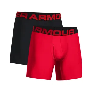 Under Armour Tech 6in Boxers 2 pcs Red
