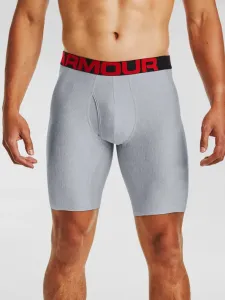 Under Armour UA Tech 9in 2 Pack Boxer shorts Grey